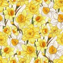 Flower Market Col. 110 Daffodils Beige